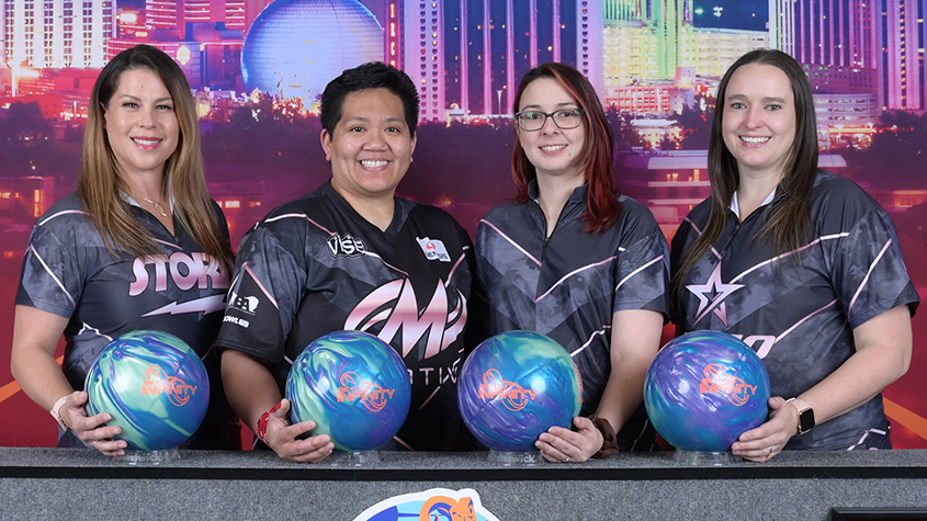 The members of Own It 2 at the 2024 USBC Women's Championships